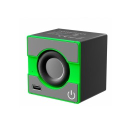 Mini altavoz Bluetooth Simbolo X NF4109 / 5W / 300 mAh / Negro-Verde / ONE+ / 2401092